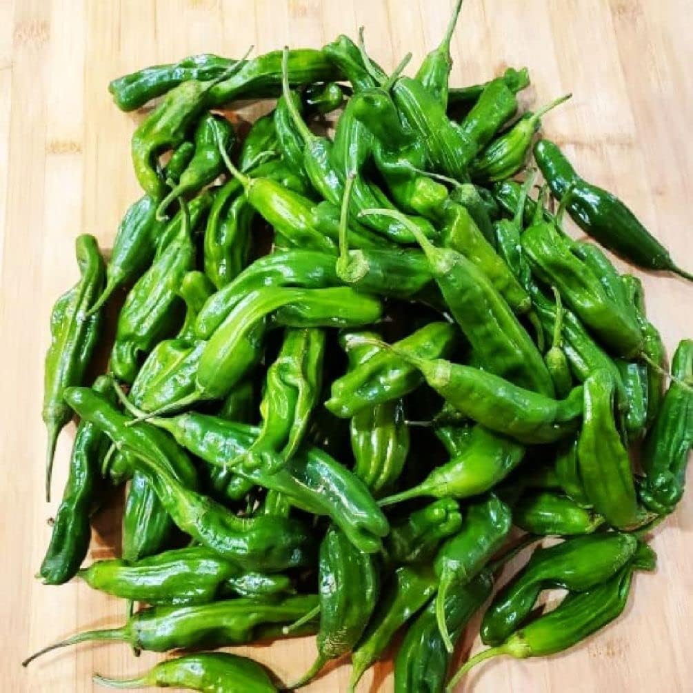 Pepper 50 Pcs Seeds, Japanese Heirloom Peppers, Wrinkled