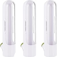 Prepara Herb Savor Pod 2.0 Set of 3 - Keeps Herbs Fresh 3 Weeks Longer, BPA-Free Fridge Storage Pods, White