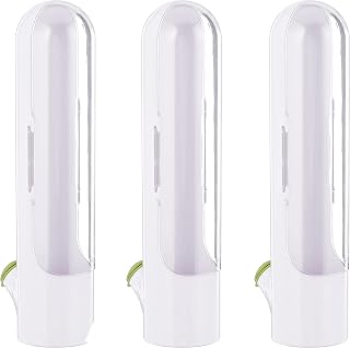 Prepara Herb Savor Pod 2.0 Set of 3 White - Keeps Herbs Fresh Up to 3 Weeks, BPA-Free Fridge Pods