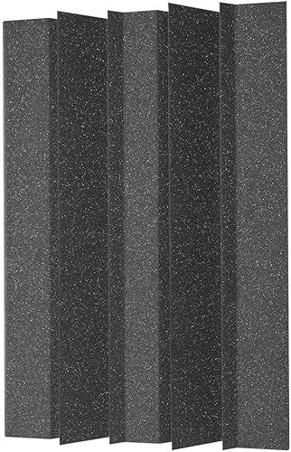 Miniatura 4 de Auralex Acoustics LENRD, paneles de absorción acústica, trampa para graves, 8unidades, color borgoña, Carbón