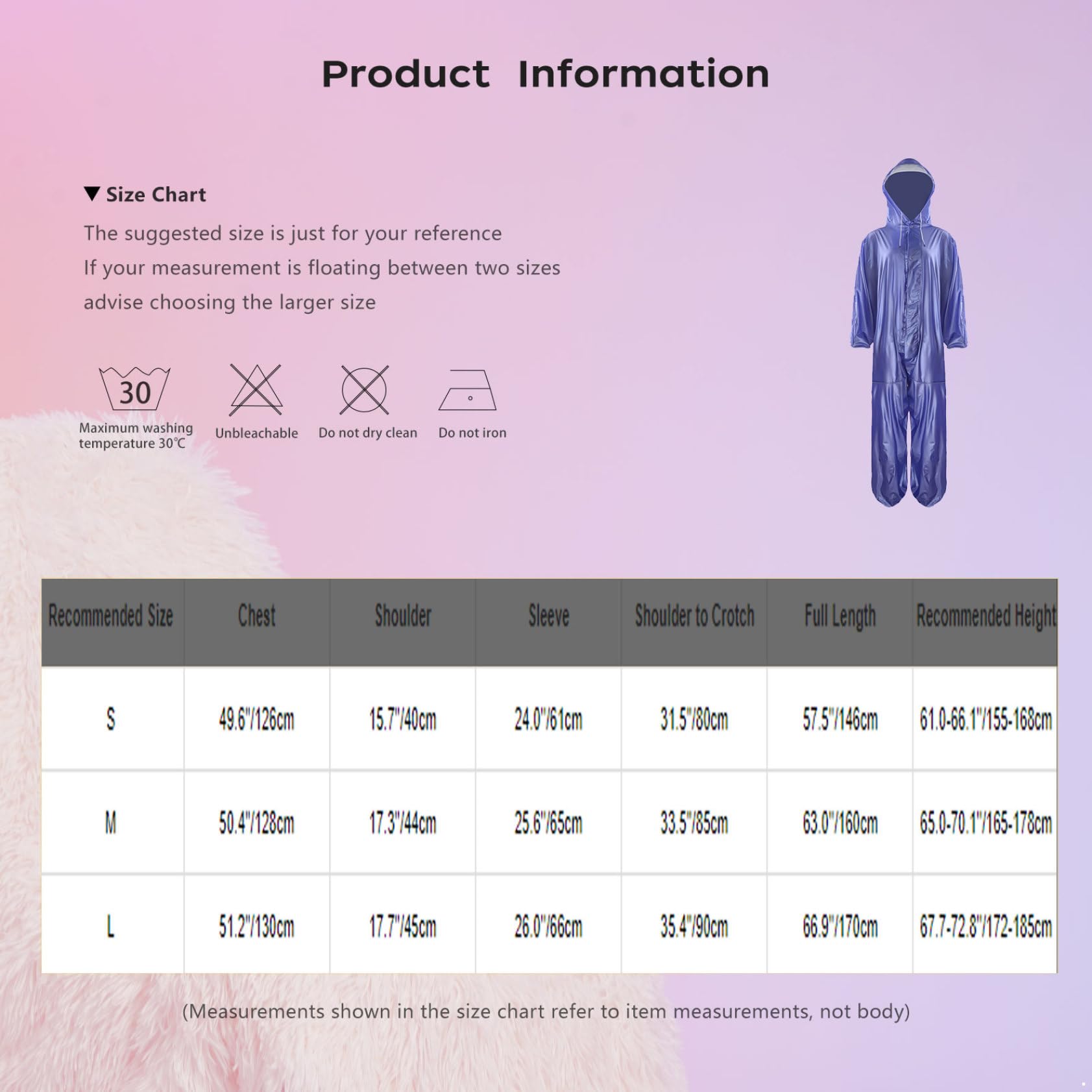 Linjinx Uomo Tuta Protettiva Impermeabile con Cappuccio Tuta Antipioggia Impermeabile Jumpsuit Maniche Lunghe Salopette Indumento da Lavoro Workwear