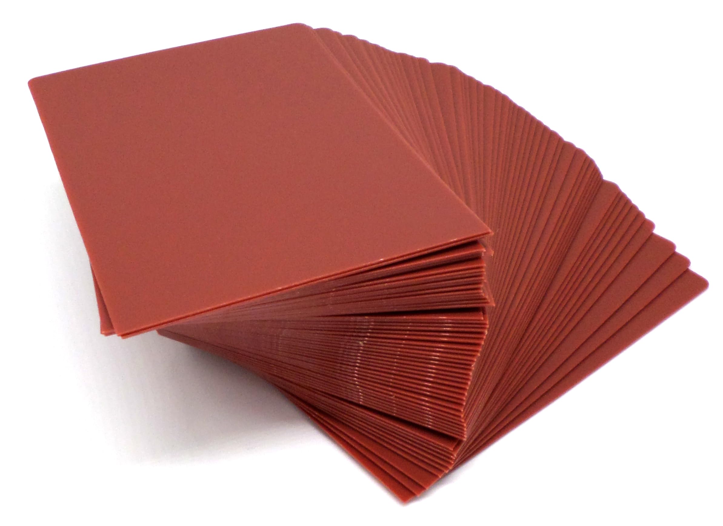 50 Docsmagic.de Trading Card Deck Divider Copper 68 x 97 mm