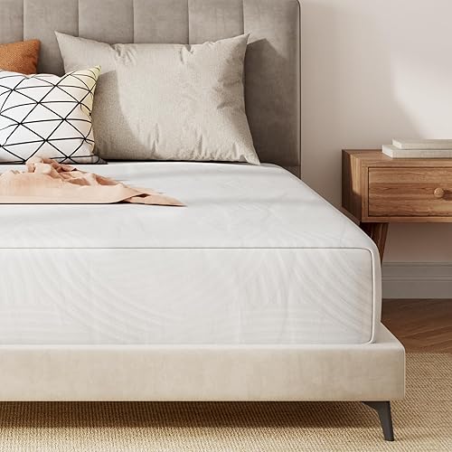 Miniatura 14 de Sweetnight - Colchón de espuma viscoelástica de gel de 10 pulgadas / 25.4 cm. para aliviar el dolor de espalda, aislamiento de movimiento y sueño