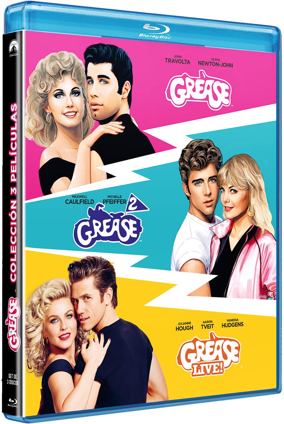 Grease - Colección 3 películas - BD