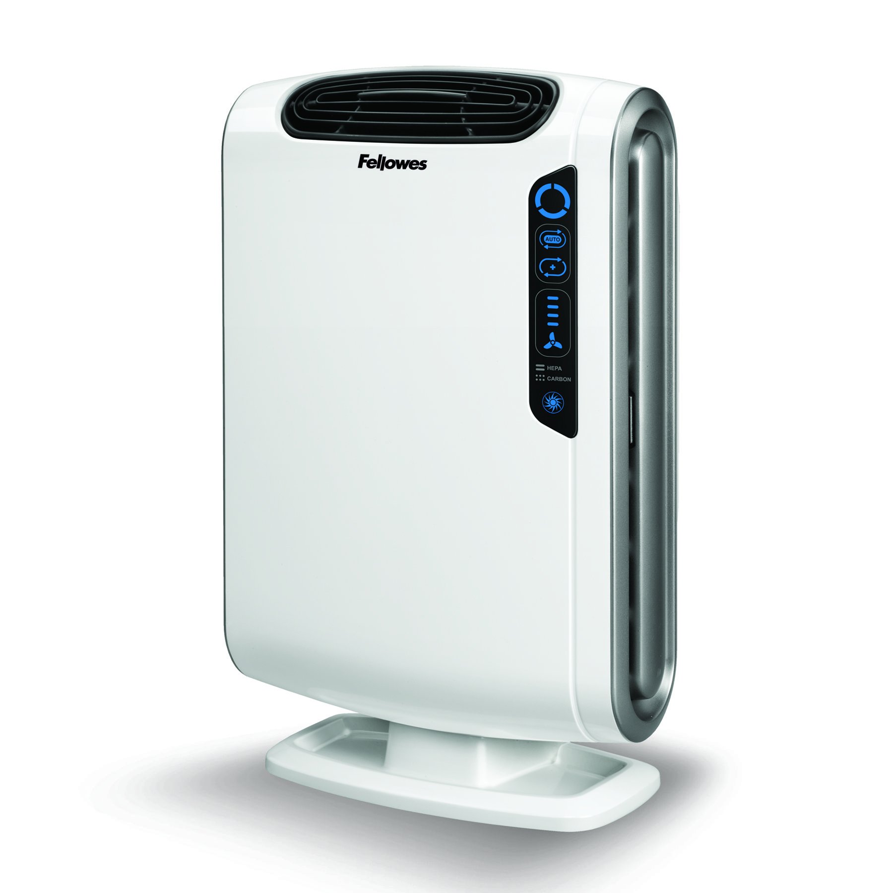 Aeramax Oczyszczacz Powietrza Hepa Dx55 od Fellowes, do 18 – 28 M², 3 – 5 Zmian Powietrza/Godz., True Hepa i Filtr Węglowy, Ochrona Antybakteryjna, Cichy, Energy Star