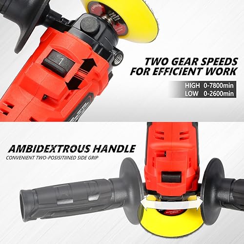 Vista 81 de DNA MOTORING TOOLS-00236 Kit de herramientas de destornillador eléctrico inalámbrico recargable de 3.6 V con luz de trabajo LED, color azul