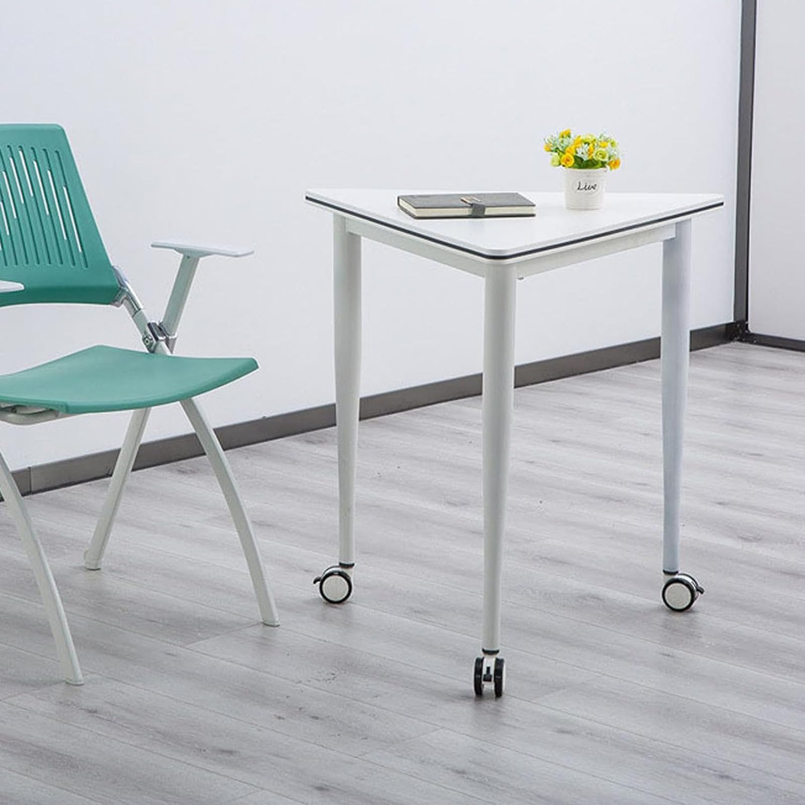 Amazon.co.jp: 6個の三角形の会議テーブル、モダンな自由な組み合わせ