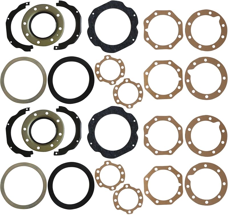 Kit de retentor do eixo dianteiro SecosAutoparts 04434-60051 para Toyota Land Cruiser e Lexus LX450 – 1 kit