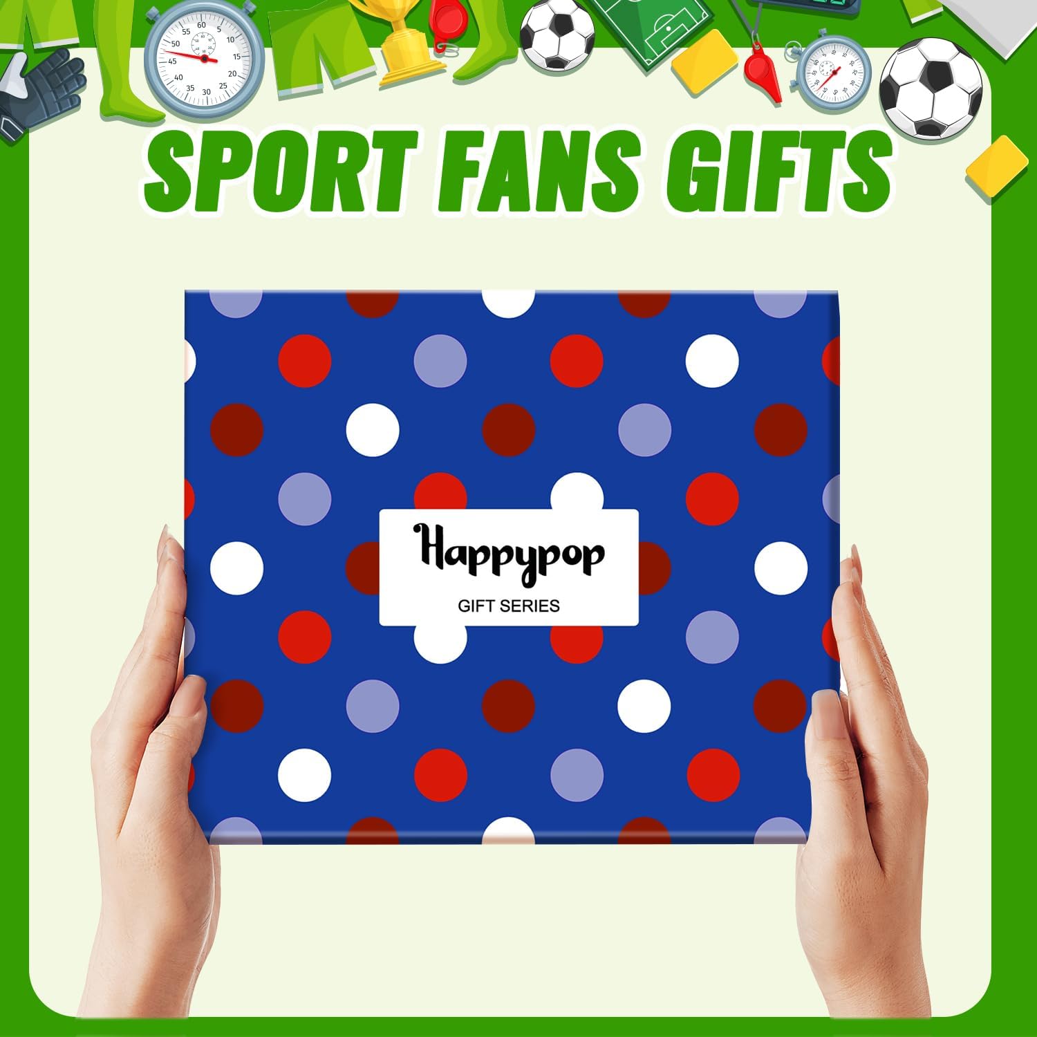 HAPPYPOP Sports Gifts for Kids - Soccer Baseball Basketball Hockey Volleyball Socks - Image 6