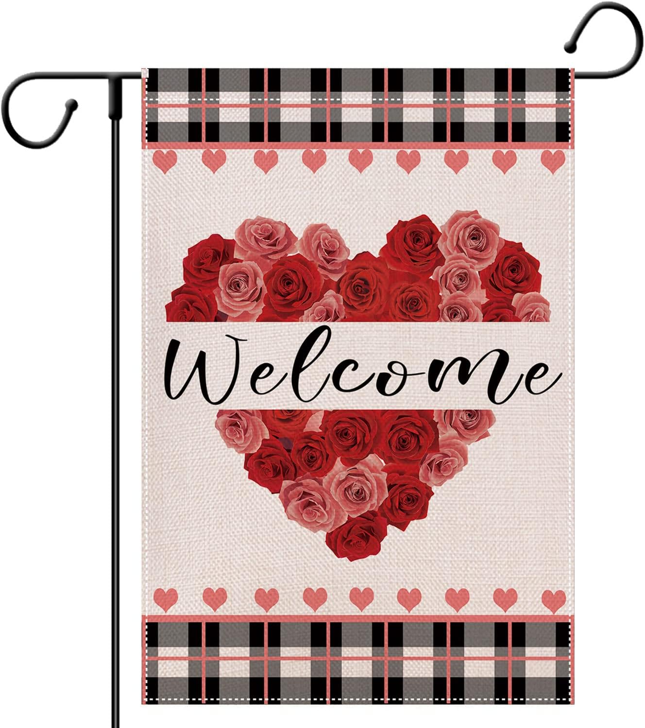 Briarwood Lane Valentines Garden Flags for Outside 12x18