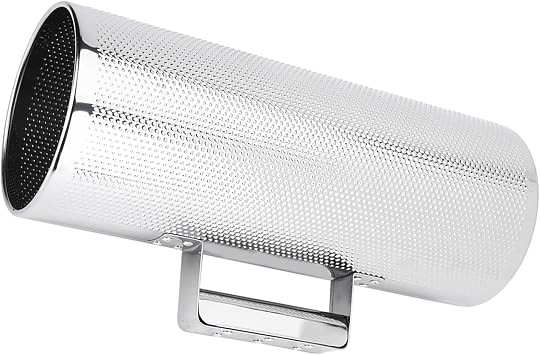 Guiro Instrument, 5 * 12.8inch Professional Percussion Instrument Well Made Guiro Instrument Stainless Steel Guiro Instrument Metal Guiro with Scraper Guirolp