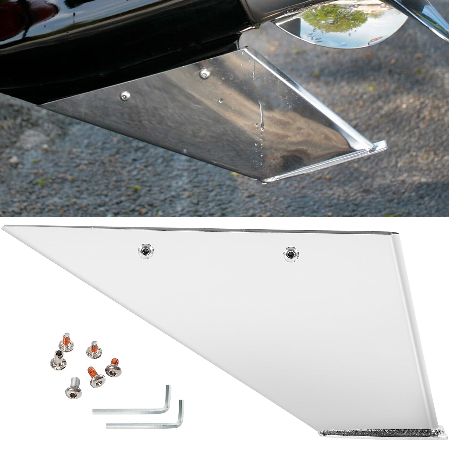 rust Yamaha 27151 Skeg 27151 Stainless Steel Skeg Guard Fix