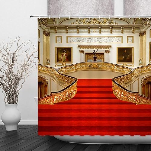 Miniatura 3 de Cortina de ducha de decoración náutica, diseño retro Titanic, estilo europeo, película de arte clásica, decoración de baño, tela de poliéster con