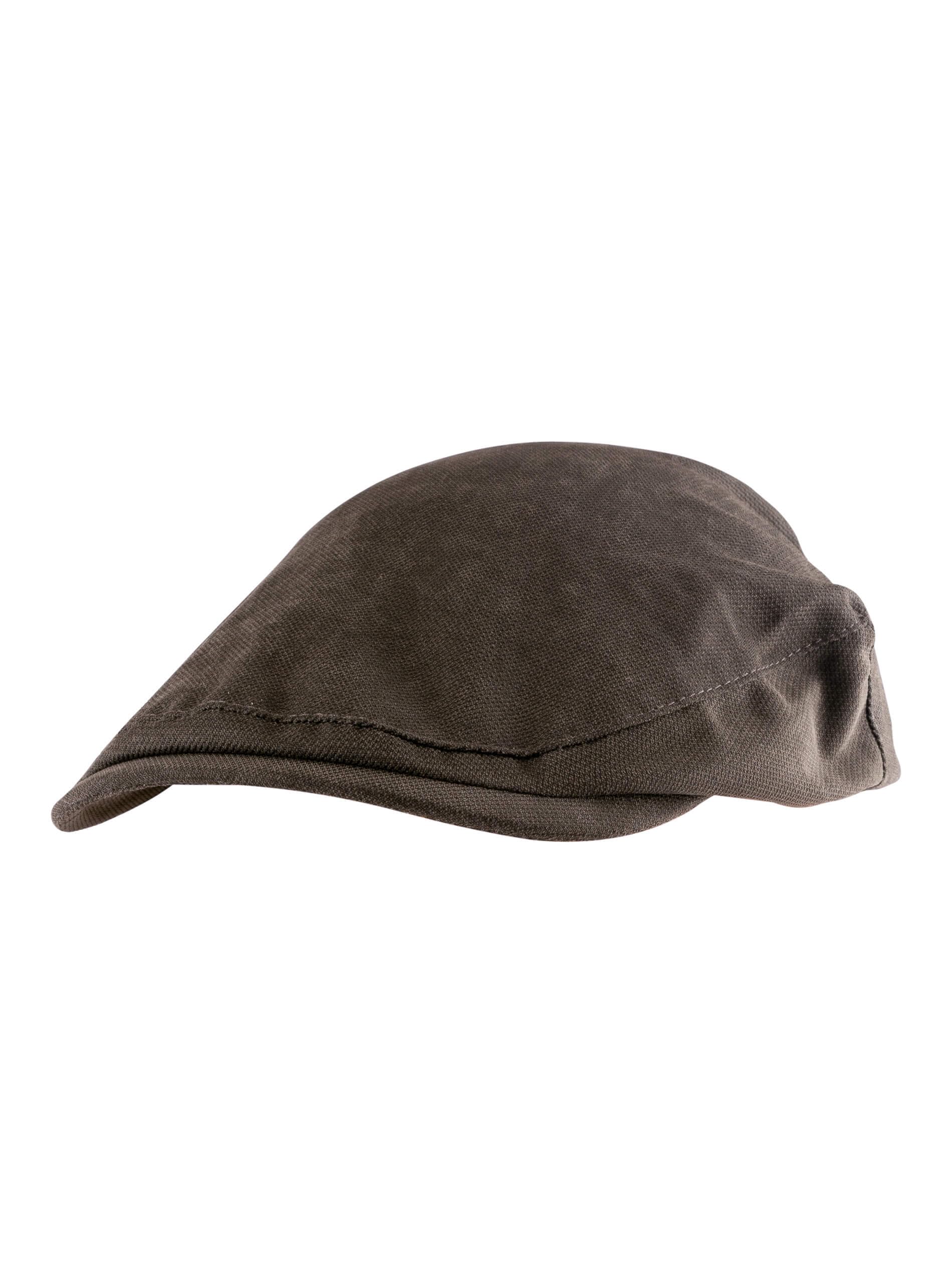 JACK PYKE Ashcombe Men's Flat Cap – Breathable Nyco Outdoor Country Hat with Waterproof TPU Membrane for Hunting, Shooting & Walking - Size 57 Brown