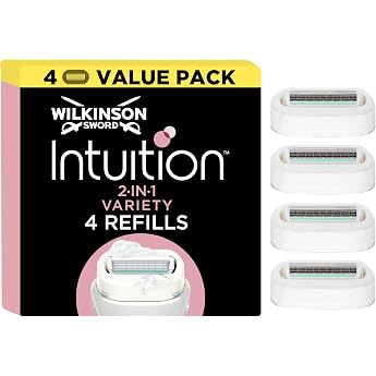 Wilkinson Sword Intuition Summer Variaty razor blades for women pack of 3 + 1