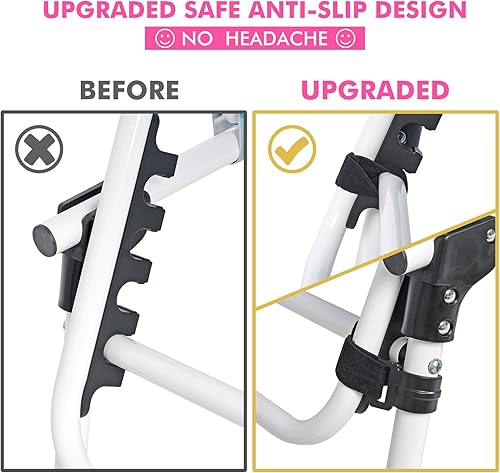 Miniatura 10 de Silla de bronceado con agujero facial, silla tumbona plegable, resistente, exterior, plana, portátil, con agujero para el brazo para lectura, playa,