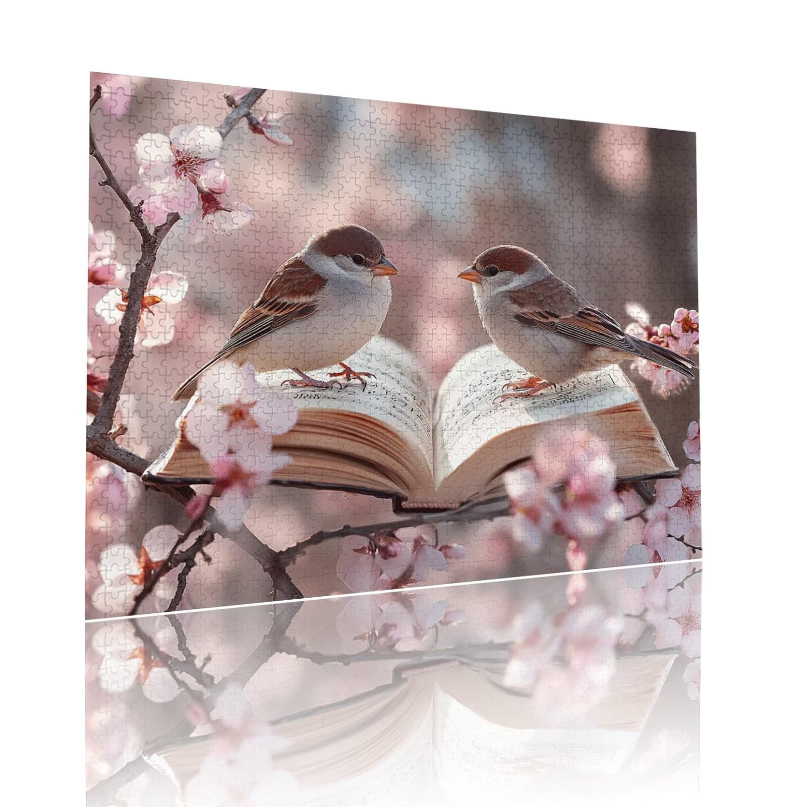 Puzzle Erwachsene 2000 Teile Vogel Blume Educa Jigsaw für Kinder ab 8 Jahren Mädchen Jungen, Erwachsene Impossible Klassische Puzzles Schwer, Anspruchsvoll Spielspaß, Als Geschenke 70x99cm t-748