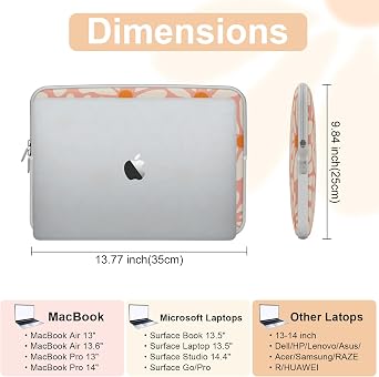 iLeadon Sleeve for MacBook neo,MacBook Pro 13 Inch,MacBook Air 13 Inch