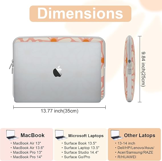 iLeadon Sleeve for MacBook neo,MacBook Pro 13 Inch,MacBook Air 13 Inch