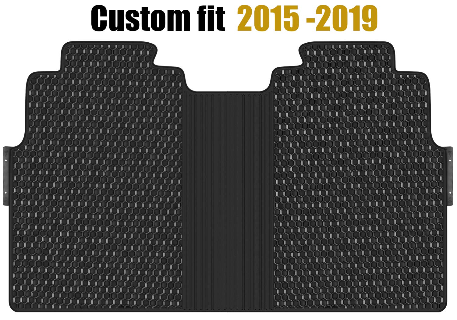 Photo 1 of Ucaskin Car Rear Floor Mats Custom Fit for Ford F-150 F150 SuperCrew Cab 