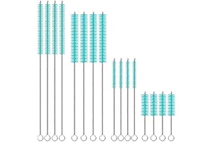 16-Count Straw Cleaner Brush Set: Essential Cleaning Solution for Straws, Pipes, and More