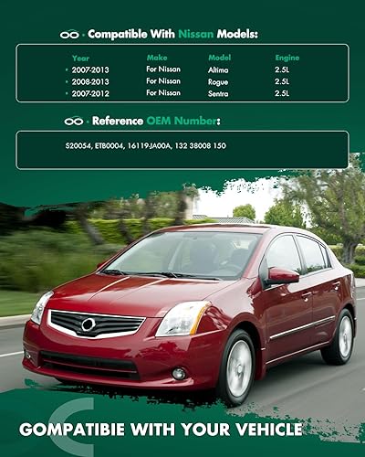 Miniatura 3 de SCITOO Conjunto de cuerpo del acelerador compatible para Nissan para Altima para Sentra 2.5l 2007-2012, para Nissan para Rogue 2.5l 2008-2013 S20054