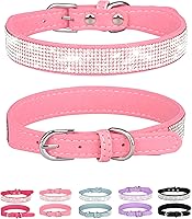 Vista 9 de Petank Collar de Perro para Perros Pequeños, Medianos y Grandes, Collar de Perro Pequeño para Perras, Collares de Perro Brillantes para Niñas