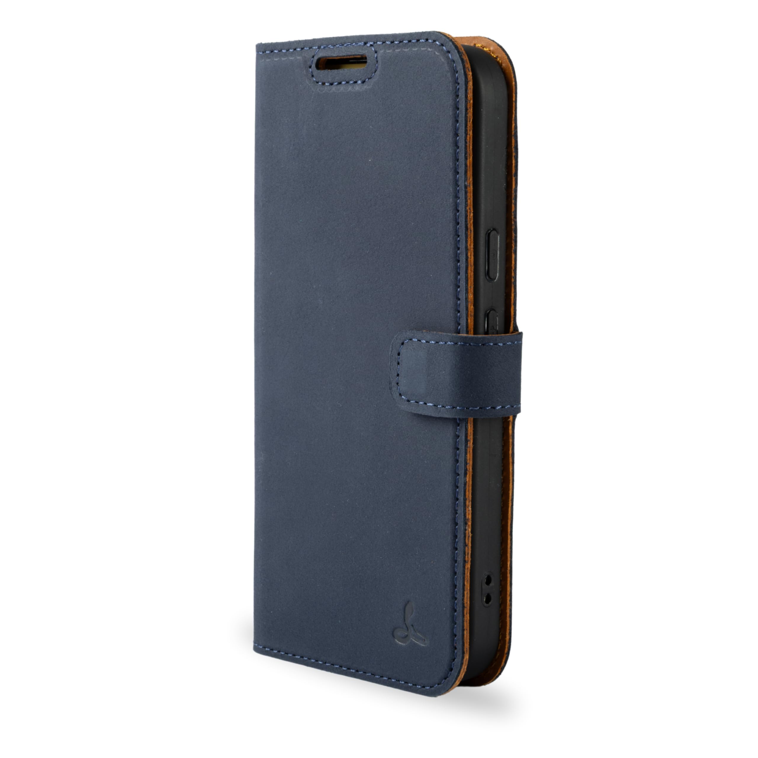 Snakehive Custodia a portafoglio in vera pelle per Google Pixel 11 Pro XL - Custodia a libro con scomparti per carte di credito e supporto (blu navy)