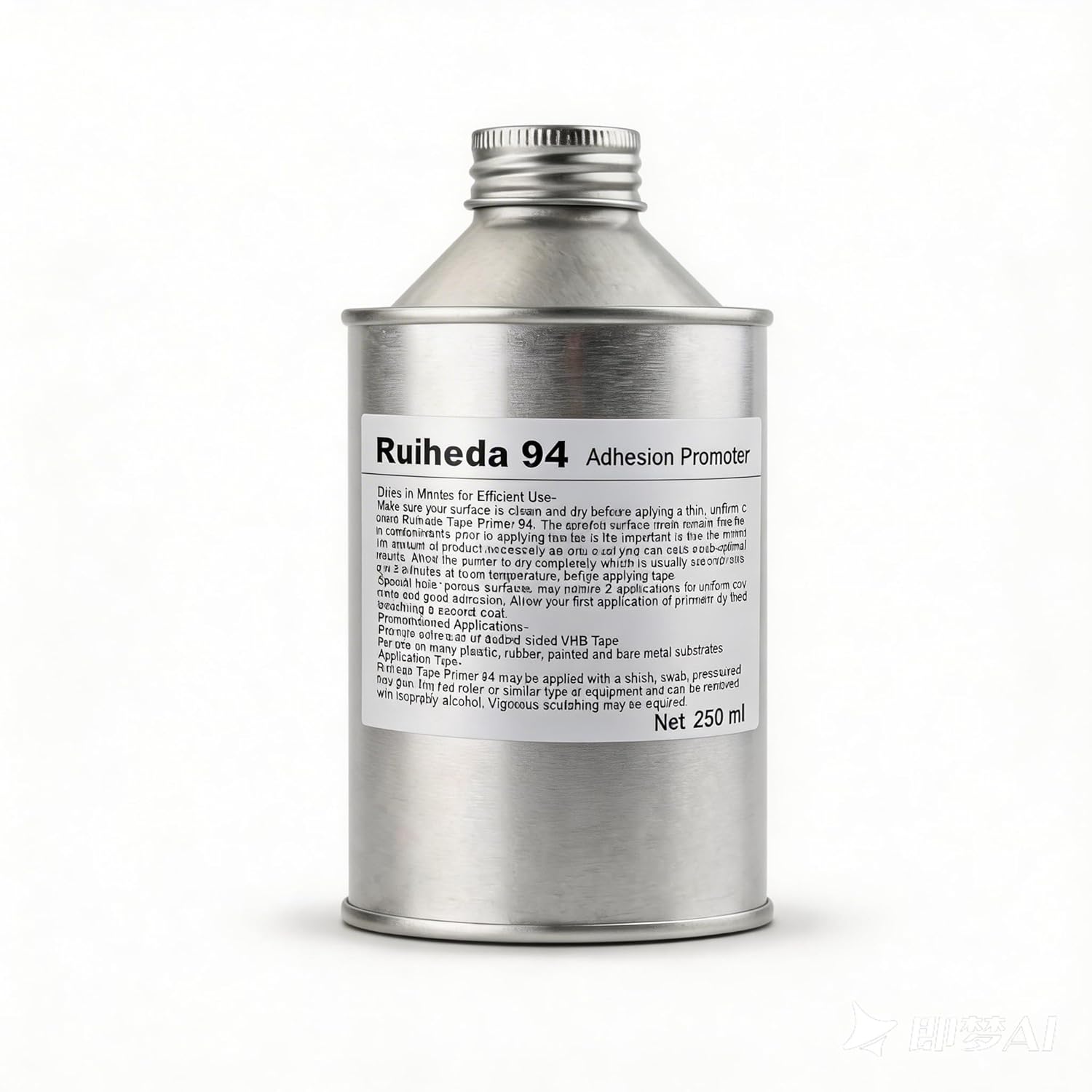 94 Adhesion Promoter Bulk Packaging 250ml, Tape Primer 94 Increase Adhesion for Acrylic Double Sided Mounting Tape