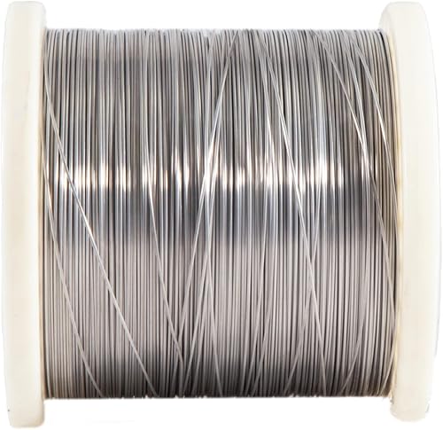 5 mètres de fil en acier inoxydable Ø 0,15 mm (Aisi — 304 (V