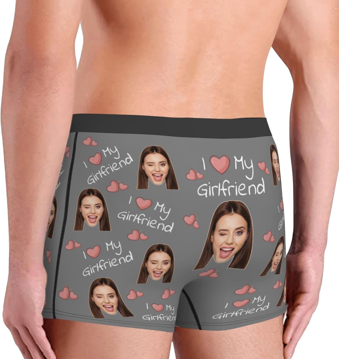 Custom Face Boxers for Men Personalized Underwear with Photo Faces Customized Briefs Gifts for Boyfriend Husband - Image 6