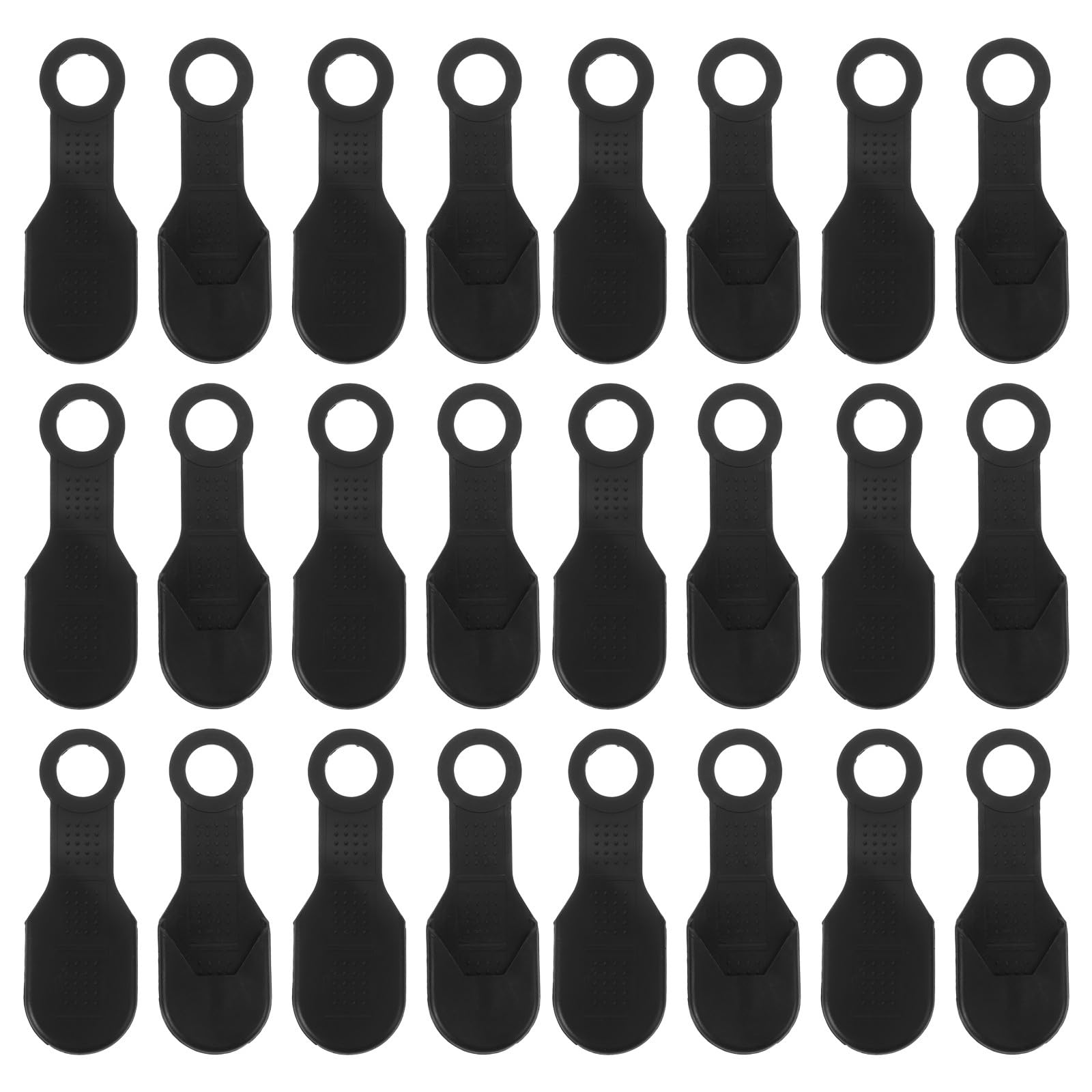Bandes antidérapantes pour cintres : coussinets silicone réutilisables x100
