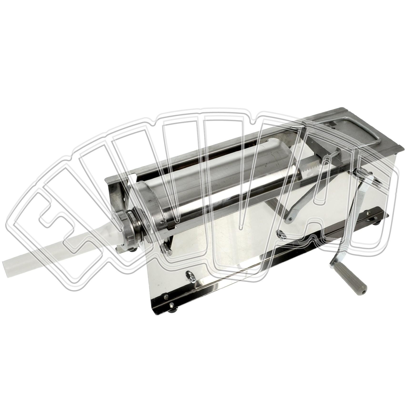 8 kg de acero inoxidable con 4 embudos para carne embutir embutir