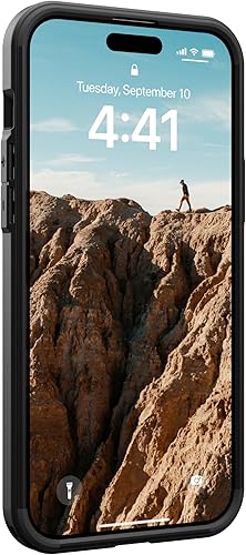 Miniatura 8 de URBAN ARMOR GEAR UAG - Funda compatible con iPhone 15 Plus de 6.7 pulgadas, color negro civil, imán integrado, compatible con carga MagSafe, funda