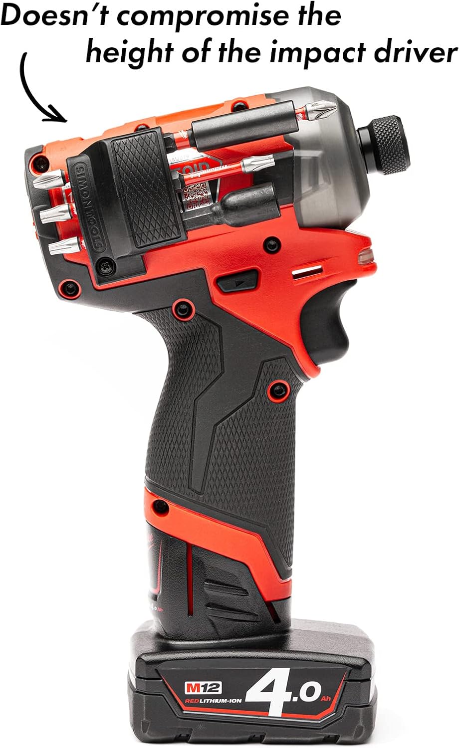 M12 Bit Holder for Milwaukee | Milwaukee Bit Holder for M12 Surge Impact Driver and Drill | Magnetic Bit Holder for M12 | Milwaukee Tool Accessories