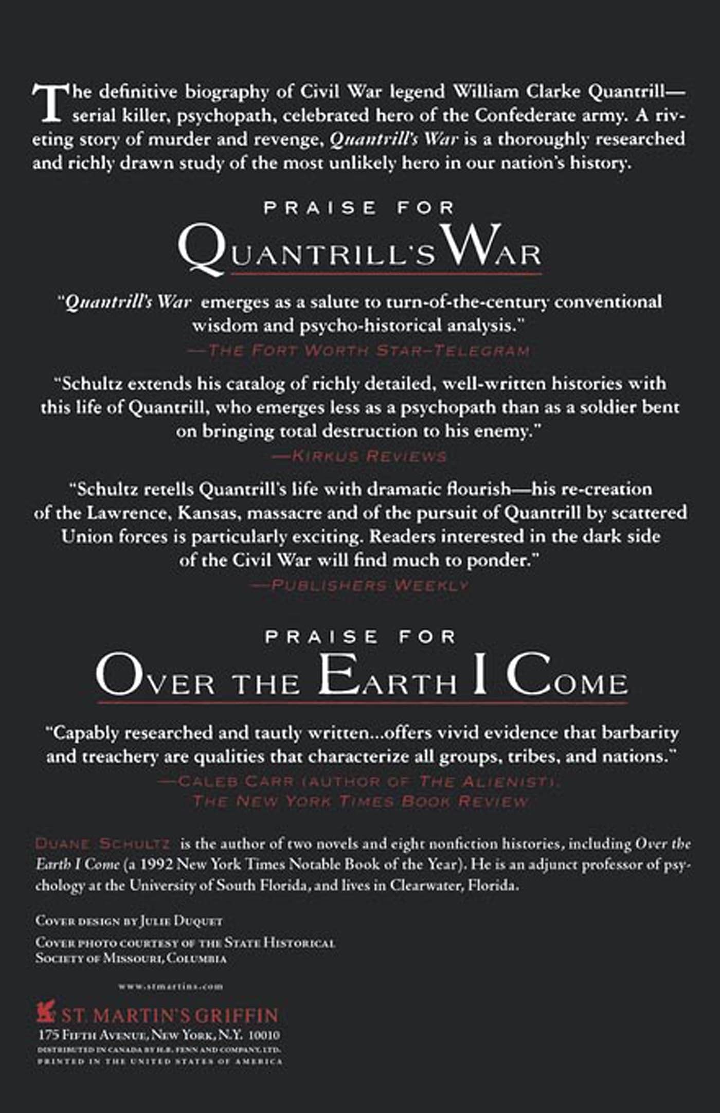 Quantrill's War: The Life & Times of William Clarke Quantrill, 1837-1865