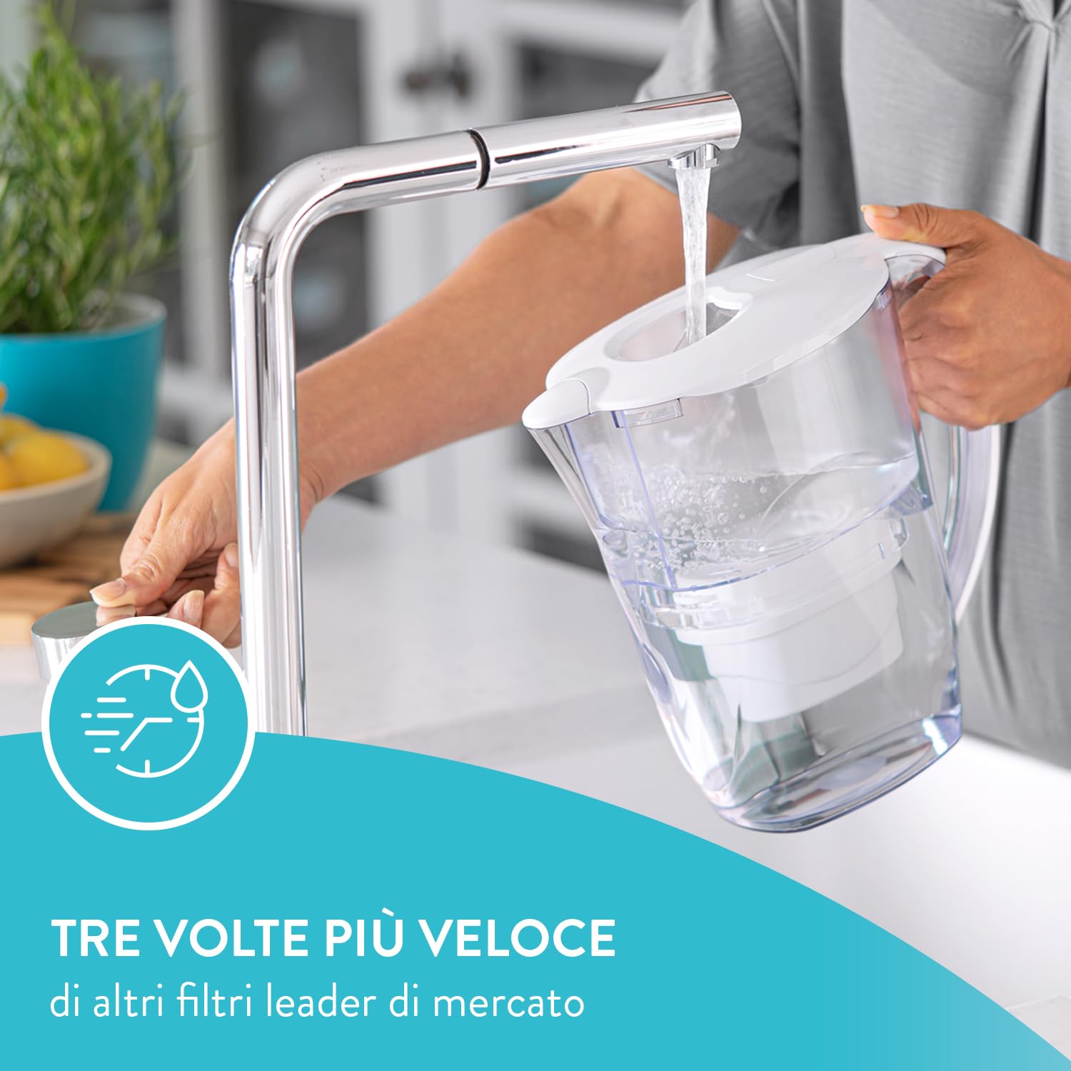 Aqua Optima Evolve+ Cartucce Filtranti 12 Pezzi – Compatibile Brita* Maxtra, Maxtra+, PerfectFit – Alternativa Filtri Brita* – Riduce Calcare, Cloro, Microplastiche, Piombo e Impurità