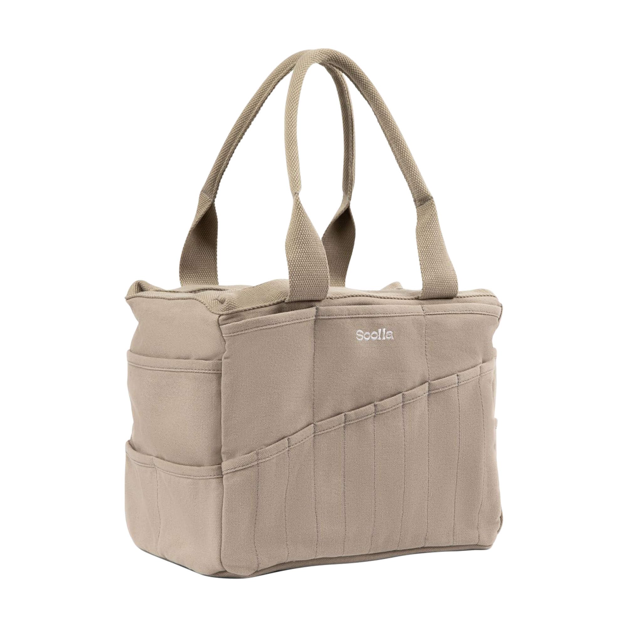 Soolla Studio Bag: Pottery Tool Bag & Craft Storage, Art Supply Organizer, Washable Tote, Knitting Yarn, Crochet Projects - Image 2