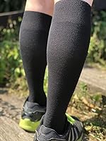 Vista 3 de Big and Tall Compression Socks Sizes L to 8XL, Comfortable Knee High Socks for Men and Women