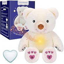 DEARBABY Baby Sleep Soother, Newborn Essentials, Baby Christmas Girl Gifts, Sound Machine for Nursery, Help Kids Go to Sleep Faster, Mother's Day Gifts