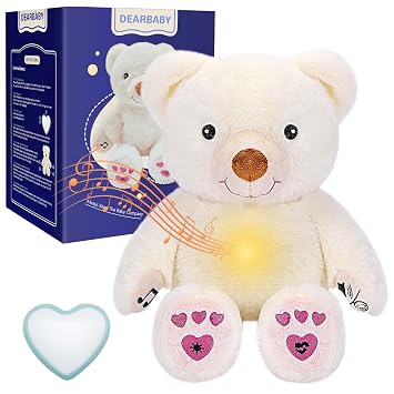 DEARBABY Baby Sleep Soother, Newborn Essentials, Baby Christmas Girl Gifts, Sound Machine for Nursery, Help Kids Go to Sleep Faster, Mothers Day Gifts
