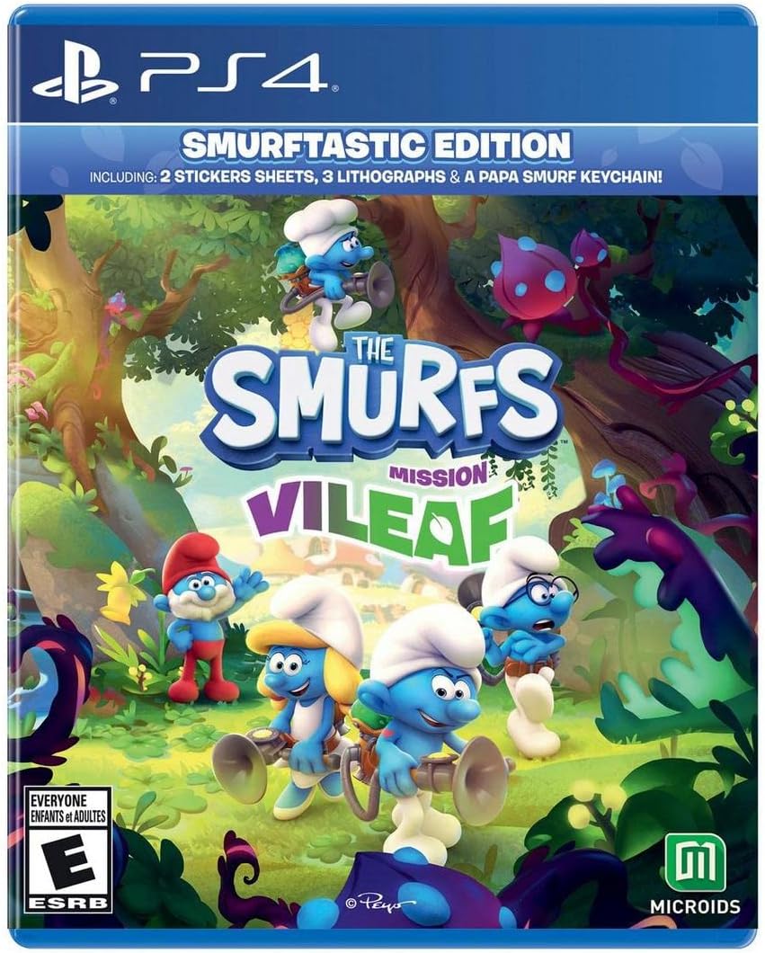 The Smurfs Mission VilEaf - Smurfastic Edition (PS4)