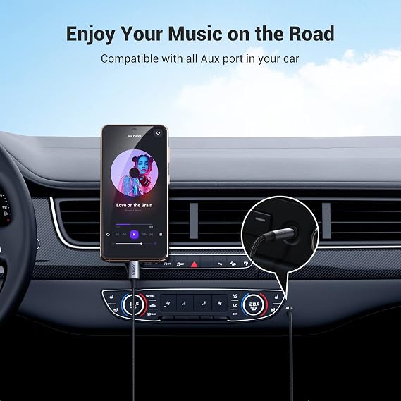 UGREEN 3.3FT USB C to Aux Cord Bundle with USB C to 3.5mm Headphone Adapter