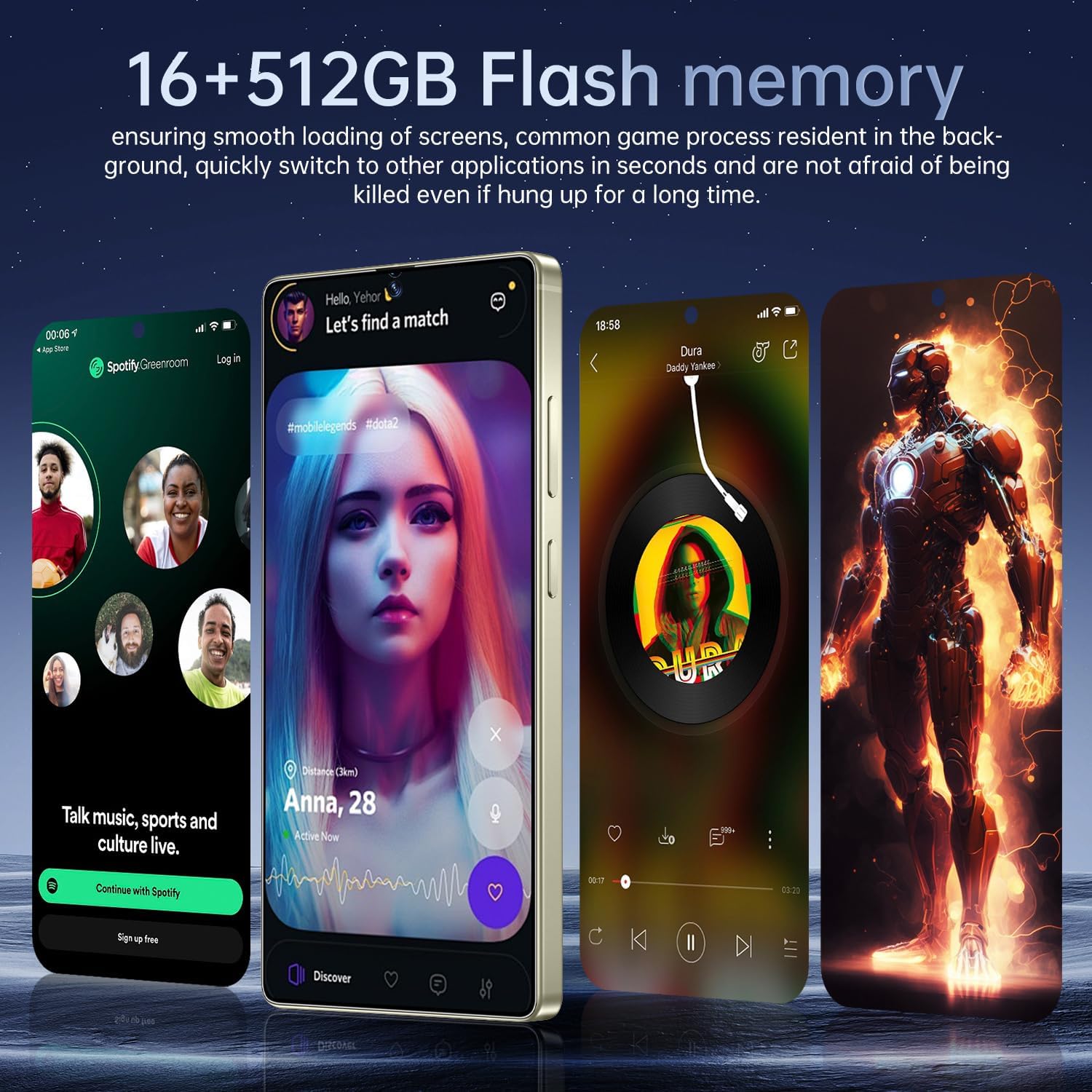 BDWJW I25 Ultra Smartphone 16GB+512GB Android 14 Smartphone, 6.99" FHD+ Display, 7000mAh Battery, 108MP+68MP Dual Camera, Built-in Pen Stylus, Fast Performance Large Memory (Wine Red)