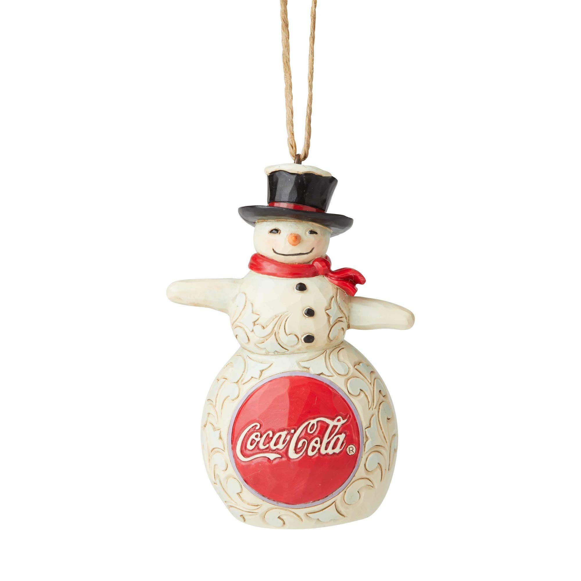 Coca-Cola ENESCO クリスマス オーナメント Amazon.com: Enesco Jim Shore Coca-Cola Snowman Ornament : Home