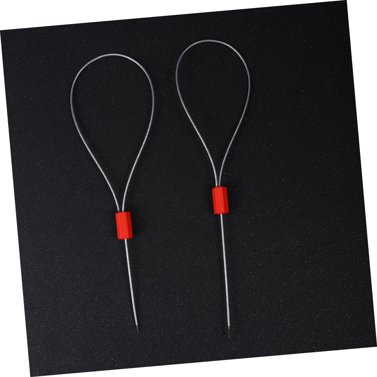 MAGICLULU 50Pcs 50cm Adjustable Steel Wire Seal – Tamper-Proof Container Security Seal for Shipping and Transport Random Color