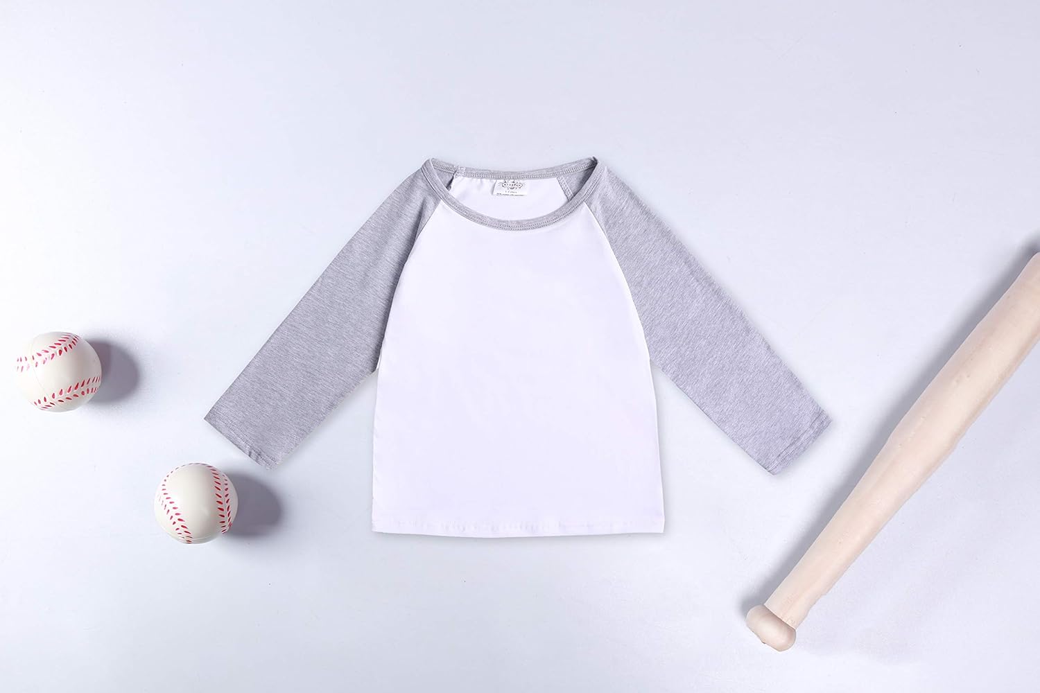 CREATOR Toddler Baby Girls Boys Long Sleeve Shirts Raglan Shirt Baseball Tee Cotton T-Shirts - Image 2