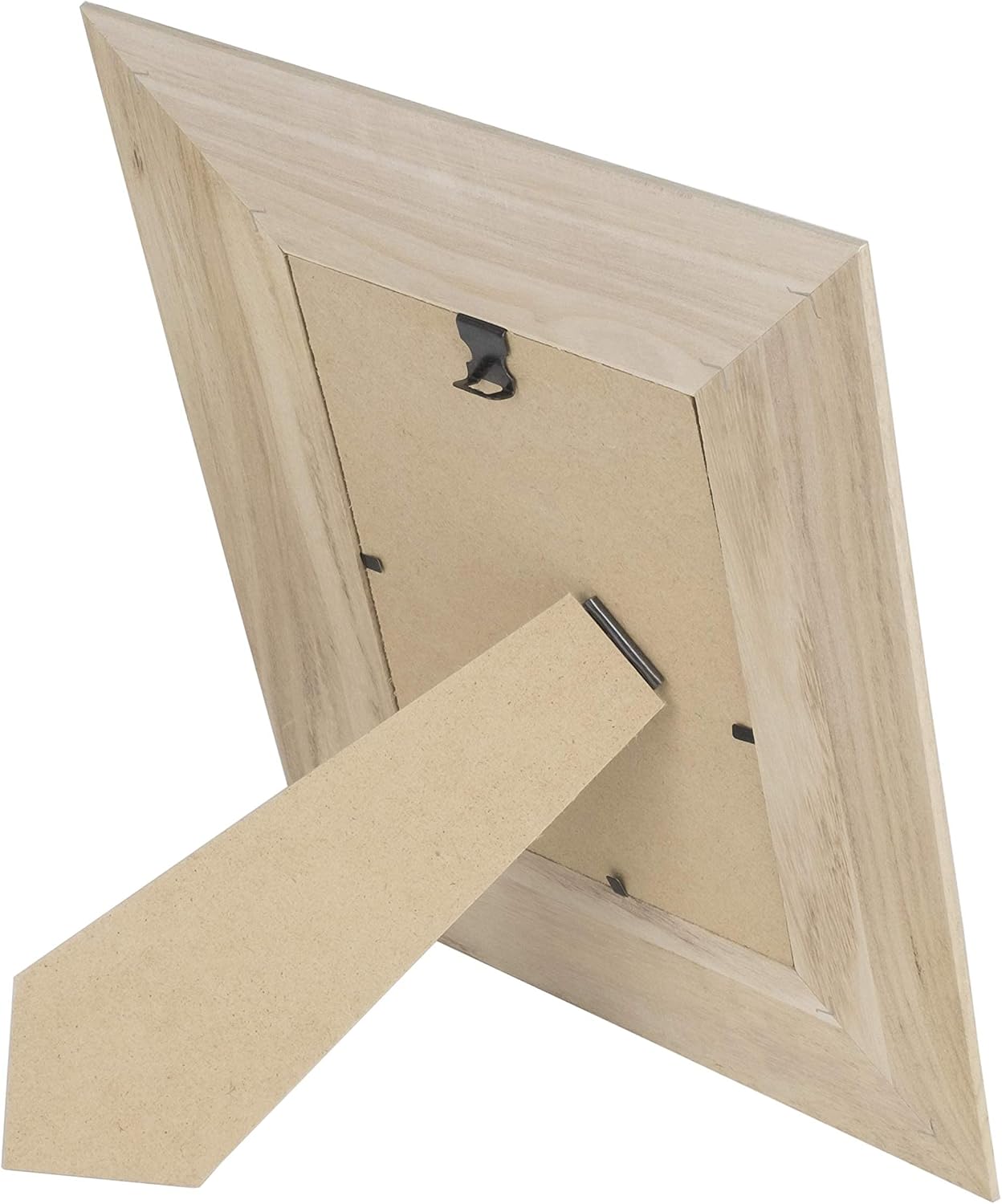 Unfinished Solid Wood Photo Picture Frames 5 by 7 Inches Ready To Paint for DIY Projects Set of 3