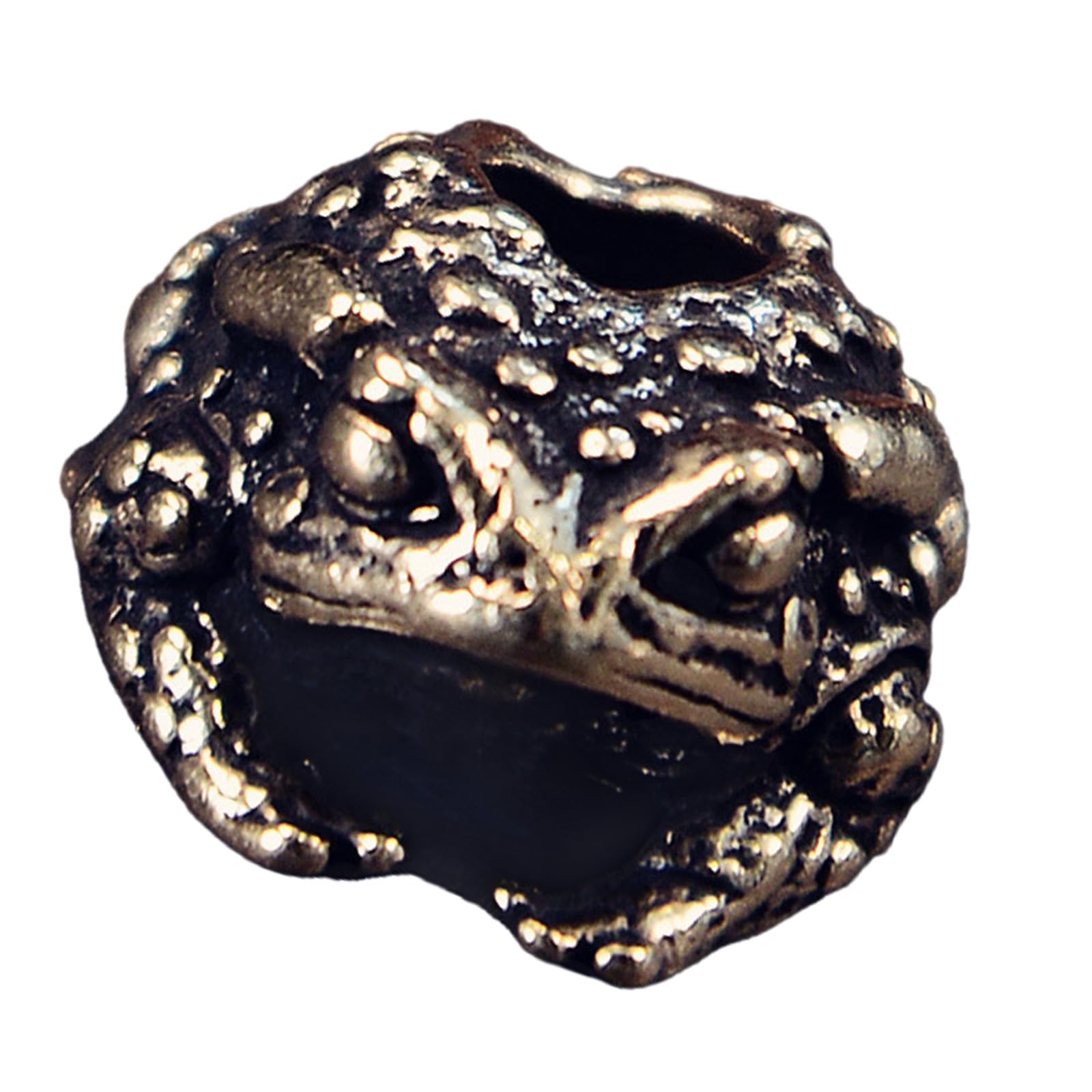YUXITA Unique Toads Metal Beads Pendant for Paracord and Enthusiasts Jewelry Making Paracord Bead