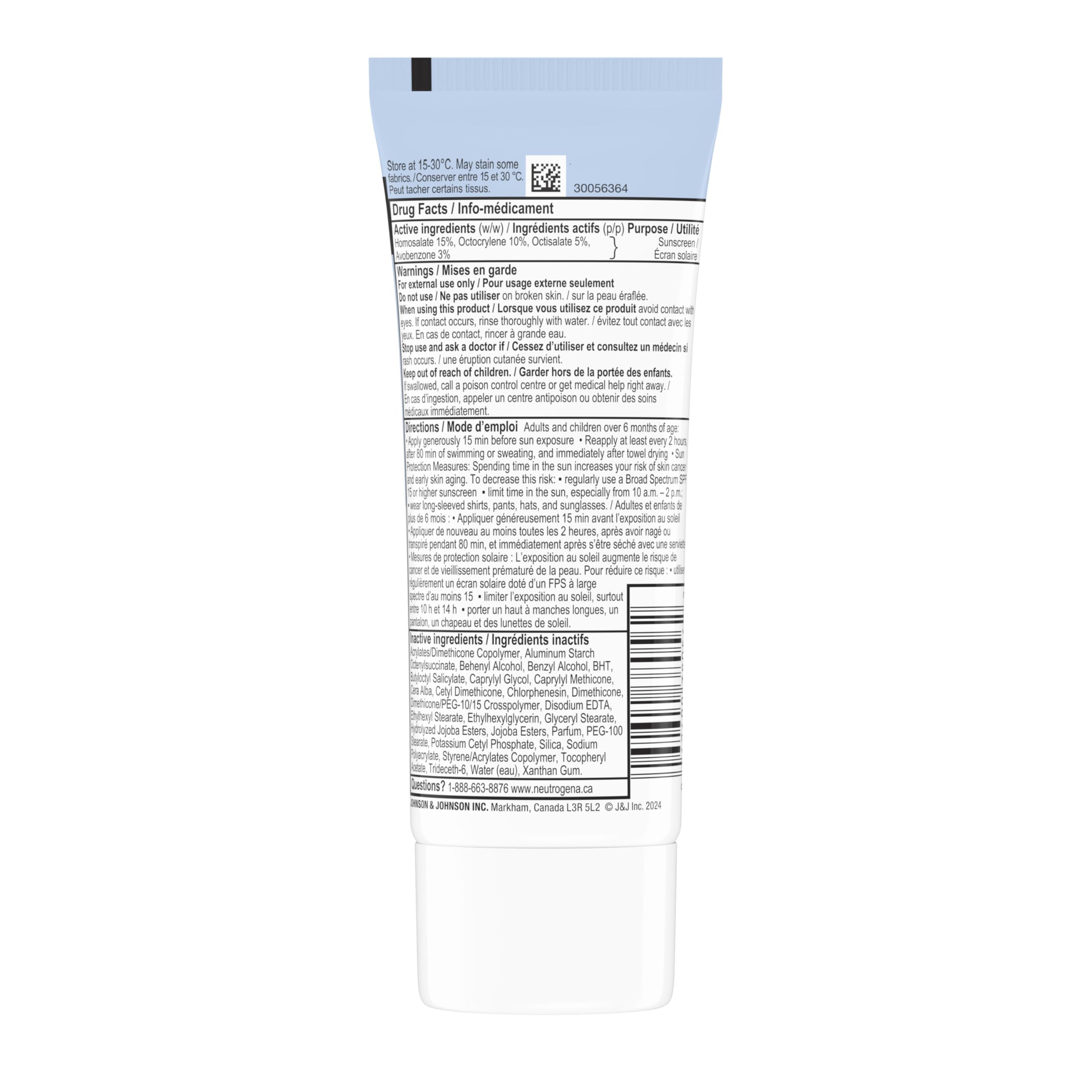 Neutrogena Ultra Sheer Dry-Touch Sunscreen Lotion, Broad Spectrum SPF 60 UVA/UVB Protection, Oxybenzone-Free, Light, Water Resistant, Non-Comedogenic & Non-Greasy, 88 mL SPF 60 (Pack of 1) - 4
